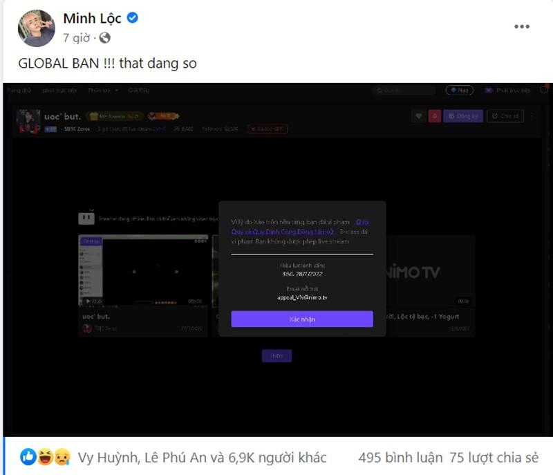 'Ông hoàng drama' làng game Việt lại bị 'ban' tài khoản livestream vì dụ dỗ bé gái 2k10?