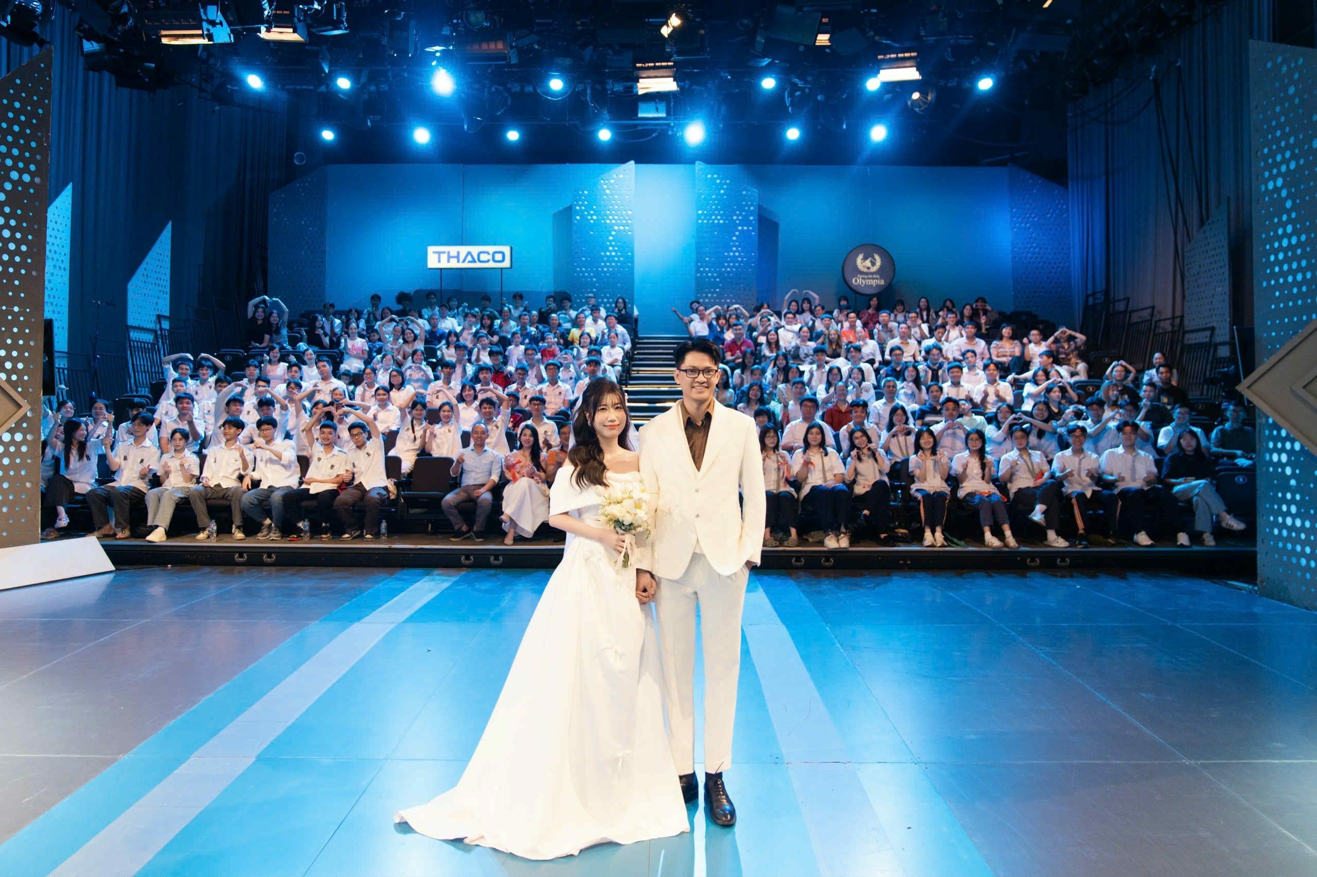 Chuyện tình của cặp đôi được cuộc thi "Đường lên đỉnh Olympia" se duyên