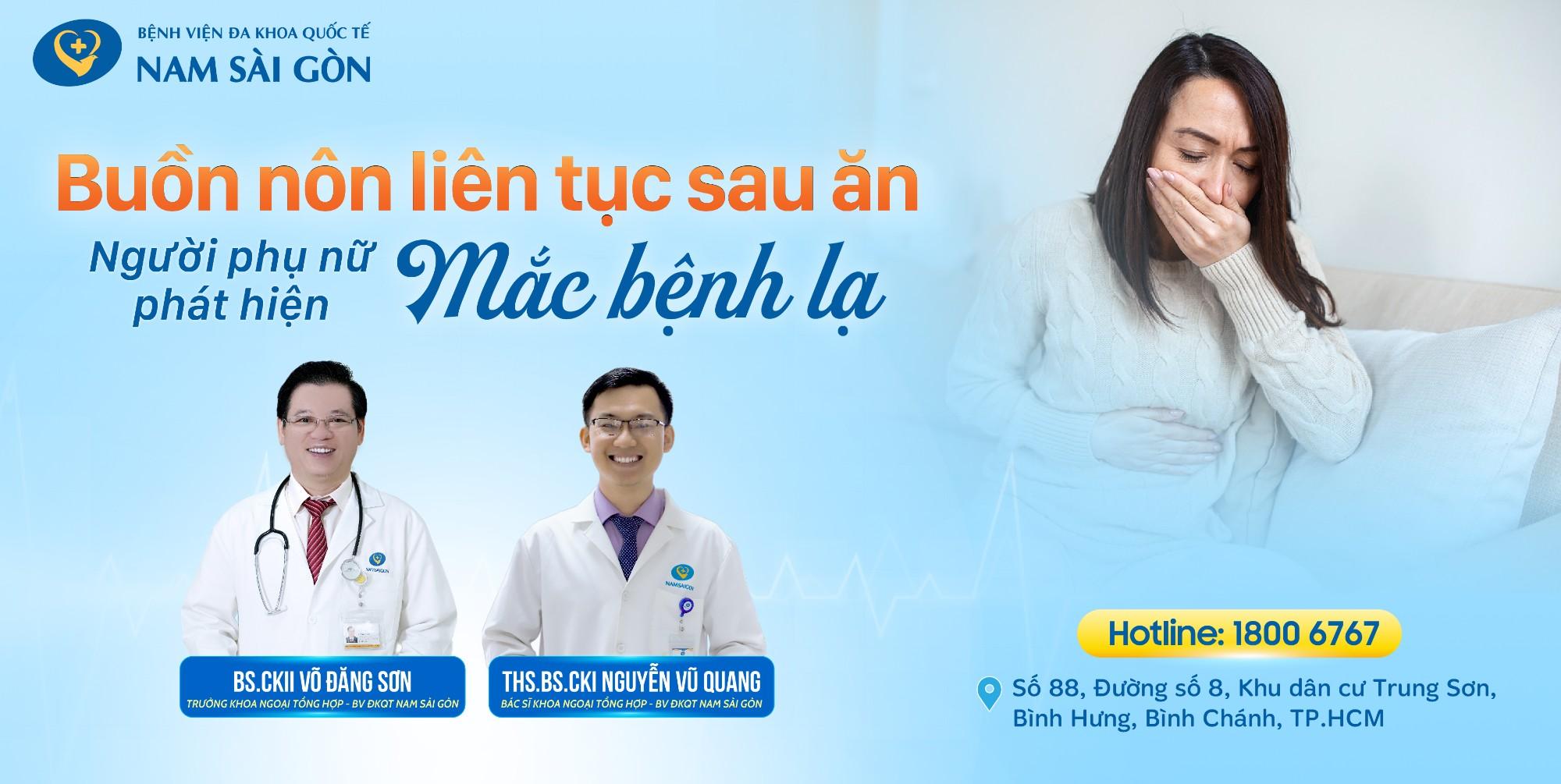 ĂN XONG BUỒN NÔN LIÊN TỤC, NGƯỜI PHỤ NỮ PHÁT HIỆN MẮC BỆNH LẠ