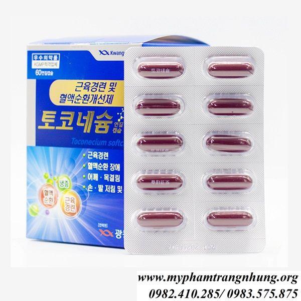 VIÊN UỐNG KWANGDONG CHỐNG TÊ BÌ CHÂN TAY, VAI GÁY 120 VIÊN HÀN QUỐC