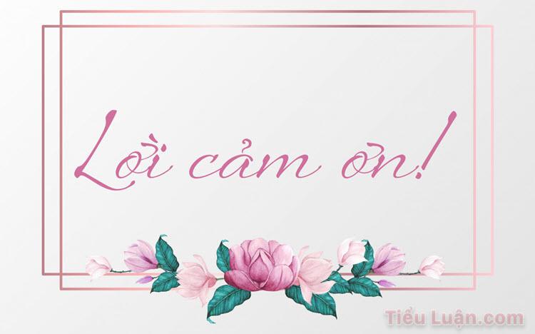 20+ Mẫu lời cảm ơn trong tiểu luận hay nhất