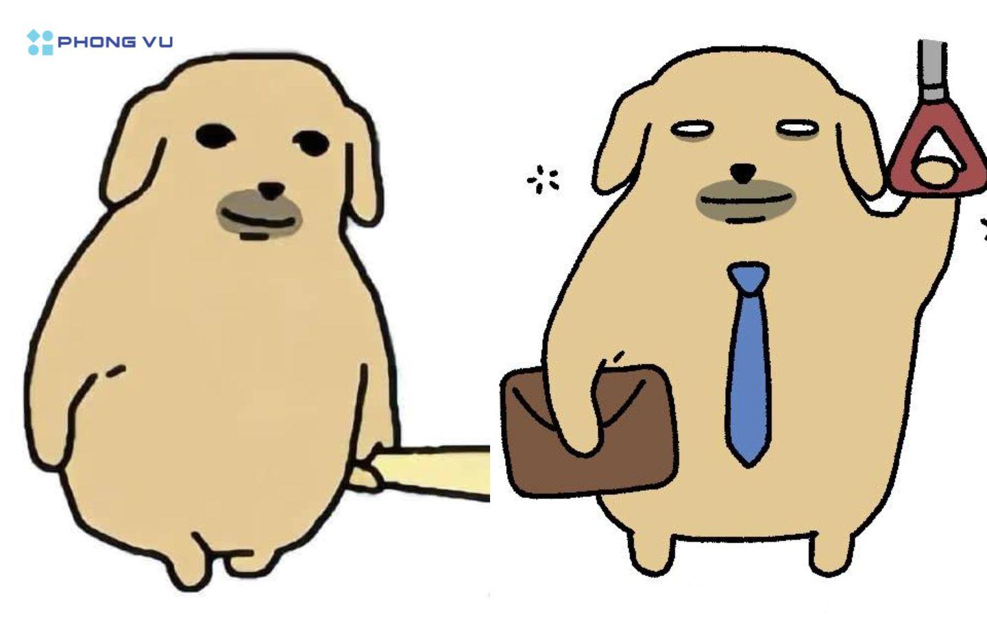 Tổng hợp 30 meme chó Nudaeng gây bão bên Hàn cực hài hước