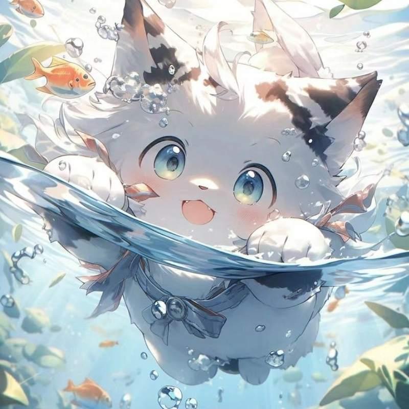 100+ Ảnh mèo anime đẹp, dễ thương làm hình nền và avatar