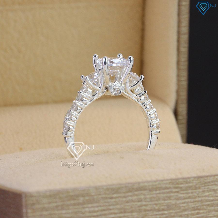 Nhẫn bạc nữ cá tính NN0356