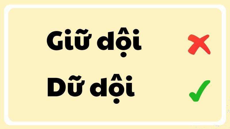 Giữ dội hay dữ dội đúng chính tả?