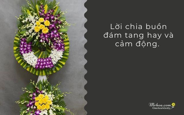 Lời chia buồn đám tang trang trọng, cảm động và ý nghĩa