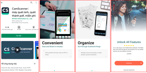 Hướng dẫn cách quét bài thi bằng điện thoại thông minh và ứng dụng scan