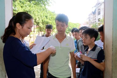 Môt số hình ảnh về kỳ thi THPT quốc gia năm 2016