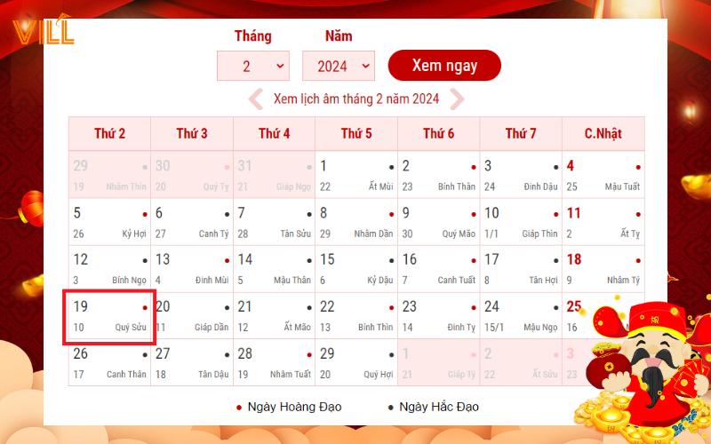 I. Ngày Thần Tài 2024 là ngày bao nhiêu?