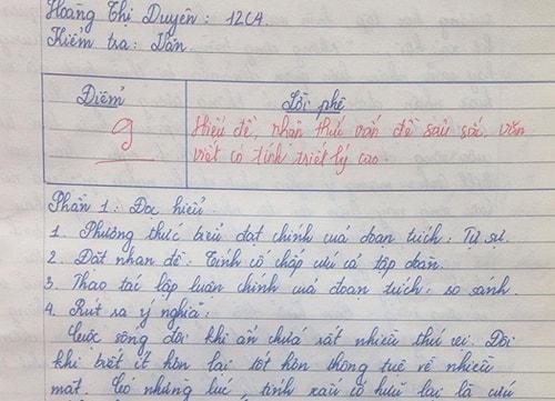 Bài văn xuất sắc của nữ sinh xứ Nghệ thay đổi cách nhìn về cuộc sống vốn không công bằng