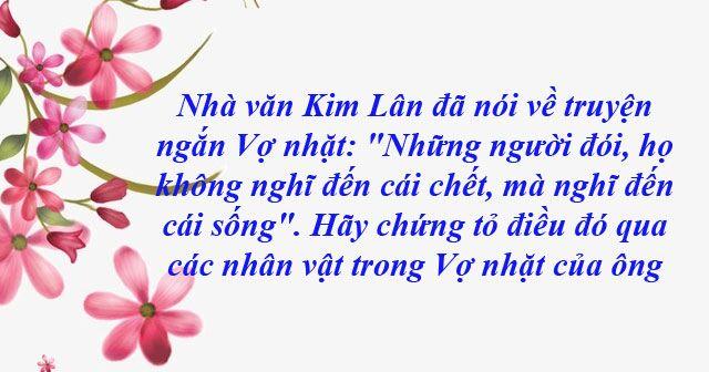 17 nhận định về Kim Lân và tác phẩm “Vợ nhặt” hay nhất