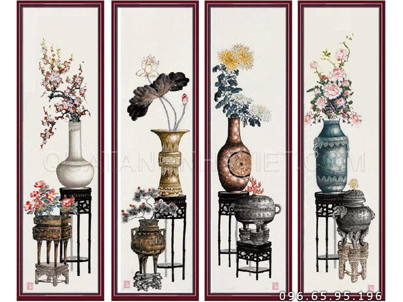 Tranh tứ bình là gì? Sự khác nhau giữa tranh tứ bình và tứ quý