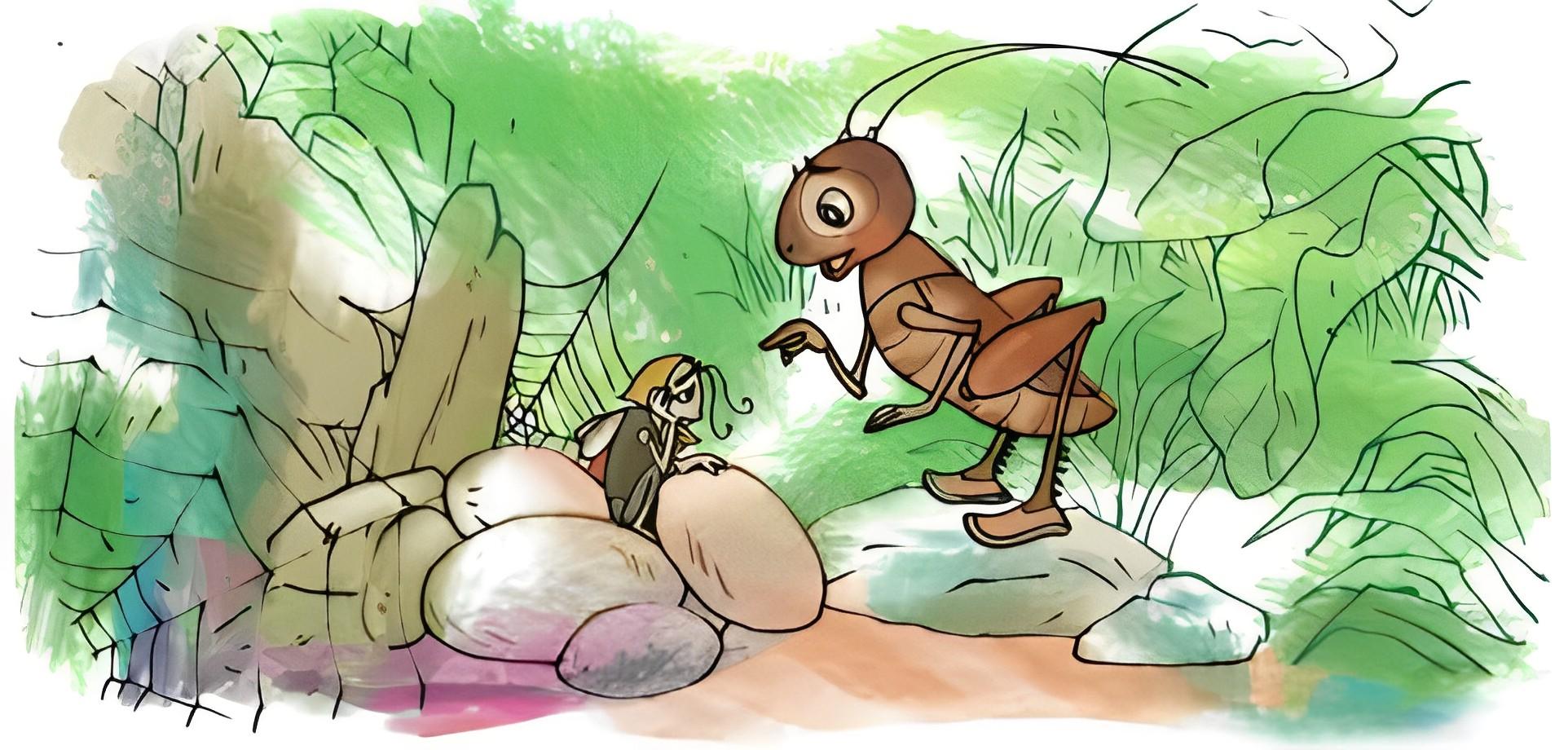 Dế Mèn bênh vực kẻ yếu