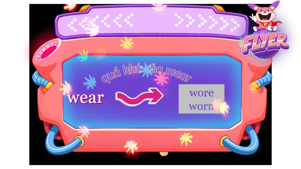 Quá khứ của “wear” là gì? Cách dùng quá khứ của “wear” chi tiết nhất mà bạn không thể bỏ qua!